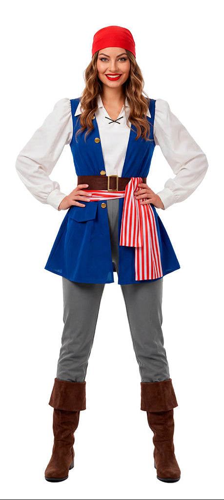 Disfraz Pirata Jackeline para Mujer