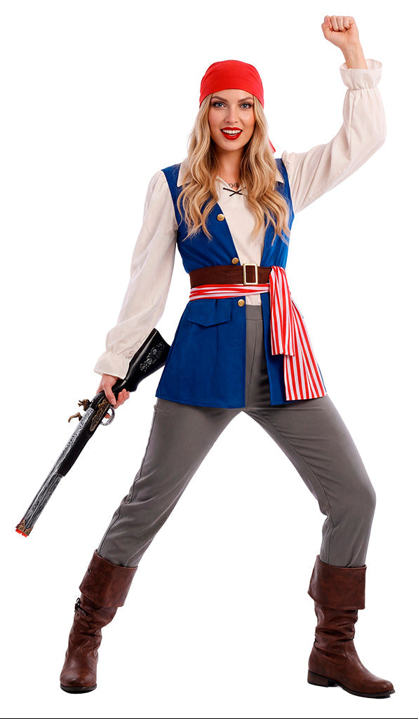 Disfraz Pirata Jackeline para Mujer