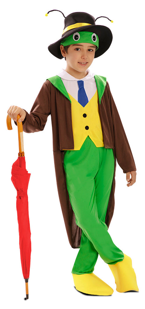 Disfraz Grillo Simpático para Niño