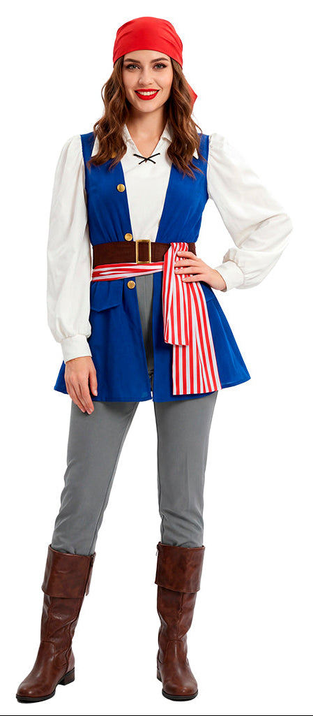 Disfraz Pirata Jackeline para Mujer