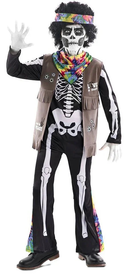 Disfraces para Grupo de Esqueletos Hippies Esqueletos Disfraces Simon