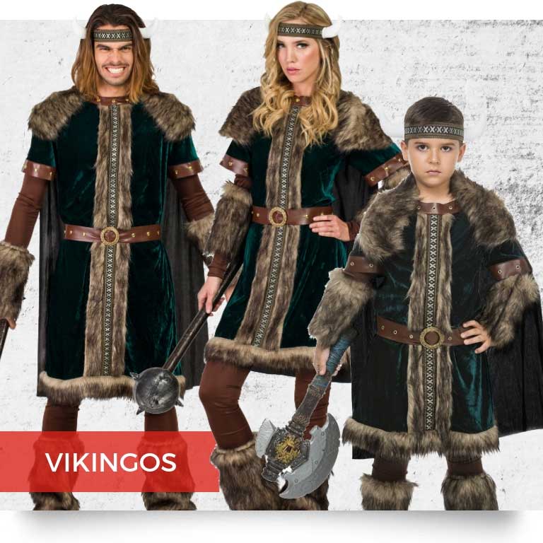 disfraces vikingos