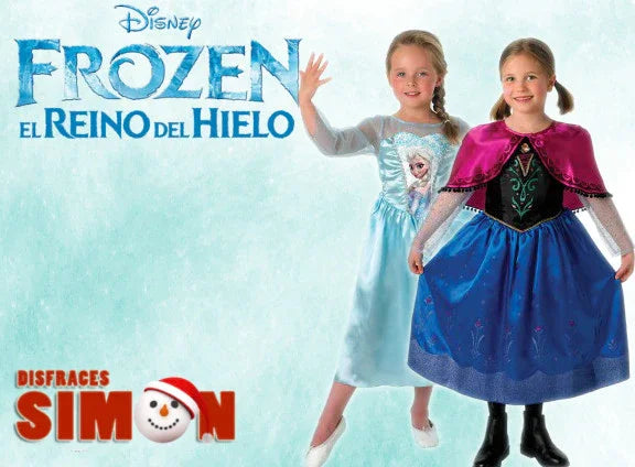 disfraces infantiles frozen