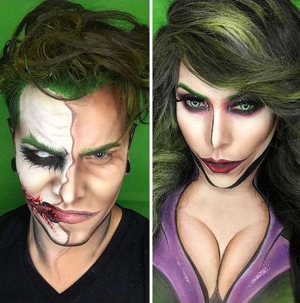 Maquillaje Joker Halloween